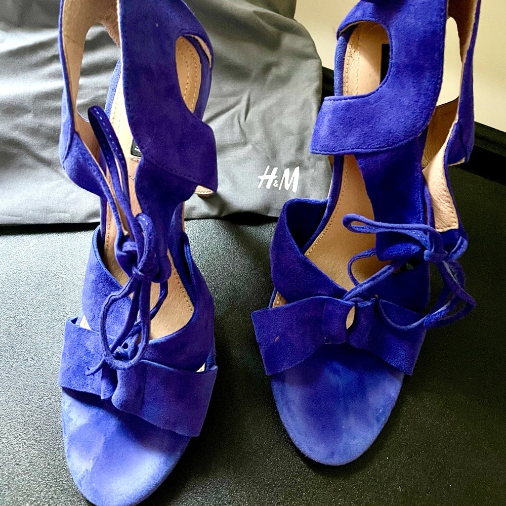 H&M laced heels